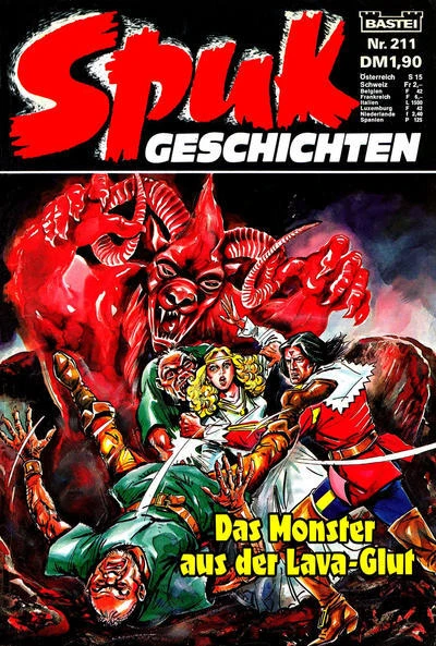 Cover of Das Monster aus der Lava-Glut
