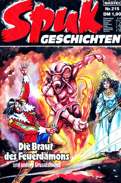 Cover of Die Braut des Feuerdämons