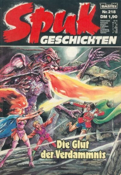 Cover of Die Glut der Verdammnis