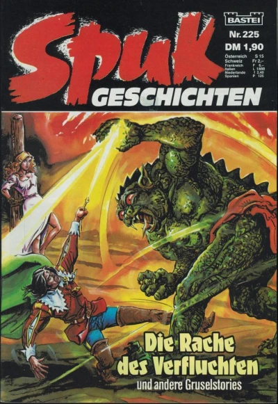 Cover of Die Rache des Verfluchten