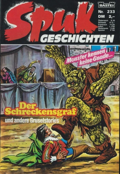 Cover of Der Schreckensgraf