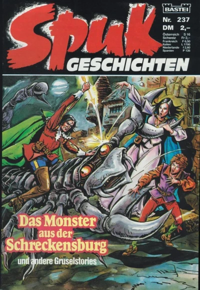 Cover of Das Monster aus der Schreckensburg