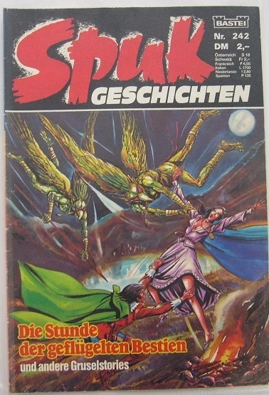 Cover of Die Stunde der geflügelten Bestien