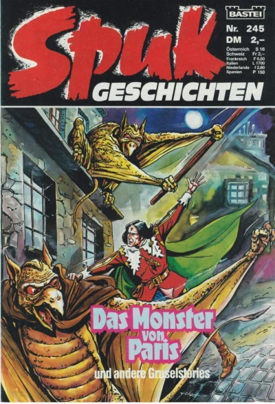 Cover of Das Monster von Paris