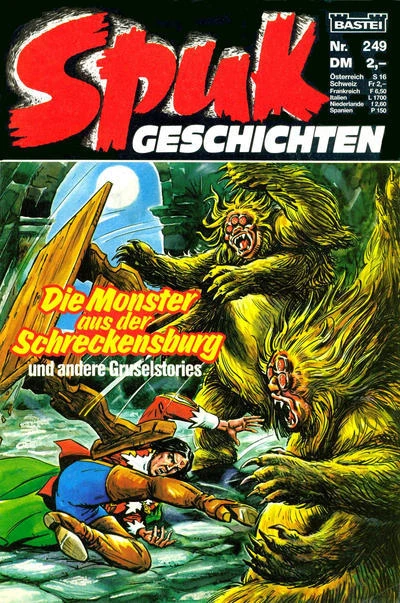 Cover of Die Monster aus der Schreckensburg
