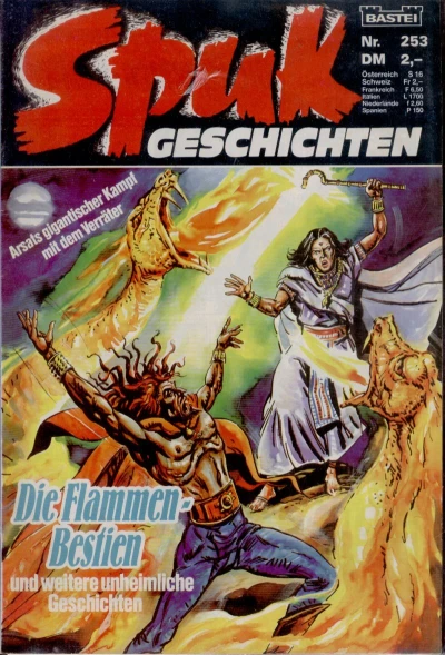 Cover of Die Flammen-Bestien