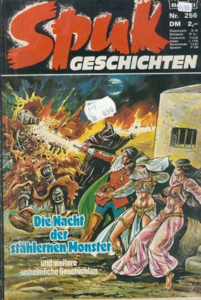 Cover of Die Nacht der stählernen Monster