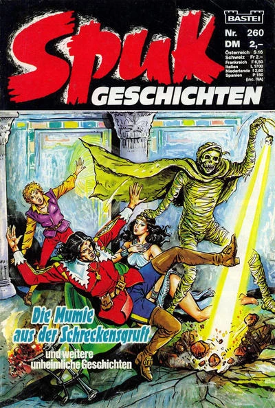 Cover of Die Mumie aus der Schreckensgruft