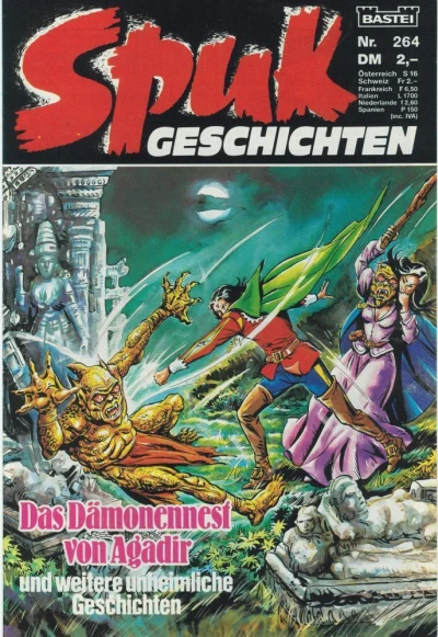 Cover of Das Dämonennest von Agadir