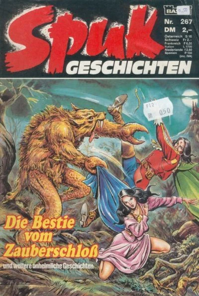 Cover of Die Bestie vom Zauberschloß