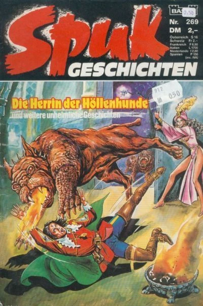 Cover of Die Herrin der Höllenhunde