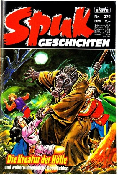 Cover of Die Kreatur der Hölle