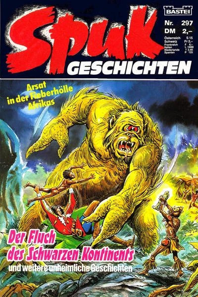 Cover of Der Fluch des Schwarzen Kontinents