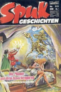Die Mumie auf dem Knochenpferd