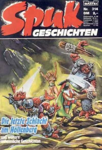 Cover of Die letzte Schlacht am Höllenberg