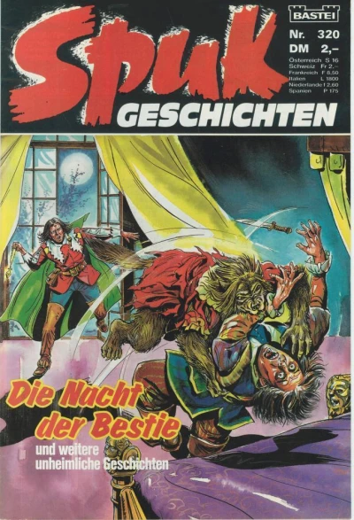 Cover of Die Nacht der Bestie