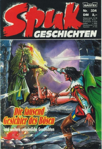 Cover of Die tausend Gesichter des Bösen