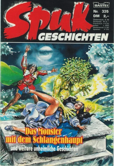 Cover of Das Monster mit dem Schlangenhaupt