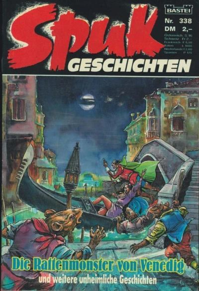 Cover of Die Rattenmonster von Venedig