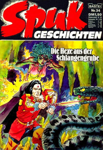 Cover of Die hexe aus der Schlangengrube
