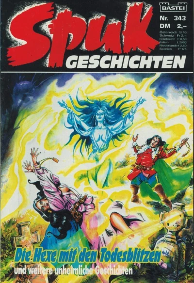 Cover of Die Hexe mit den Todesblitzen