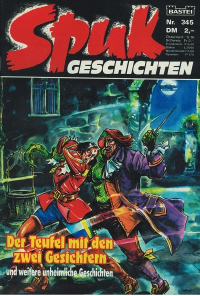 Cover of Der Teufel mit den zwei Gesichtern