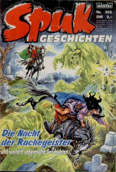 Cover of Die Nacht der Rachegeister