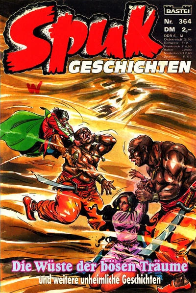 Cover of Die Wüste der bösen Träume