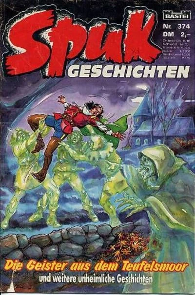 Cover of Die Geister aus dem Teufelsmoor