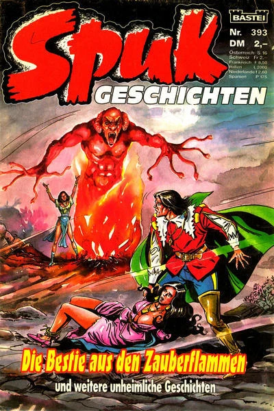 Cover of Die Bestie aus den Zauberflammen
