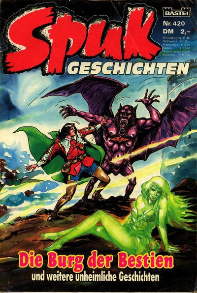 Cover of Die Burg der Bestien