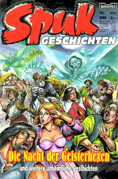 Cover of Die Nacht der Geisterhexen