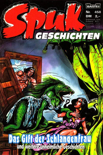 Cover of Das Gift der Schlangenfrau