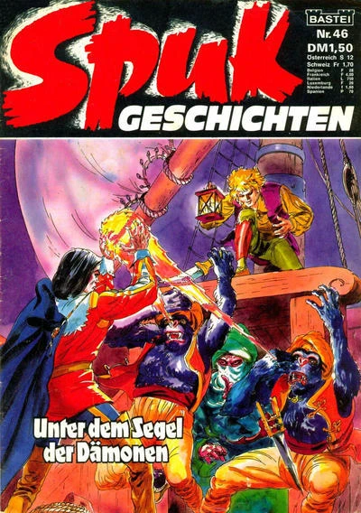 Cover of Unter dem Segel der Damonen