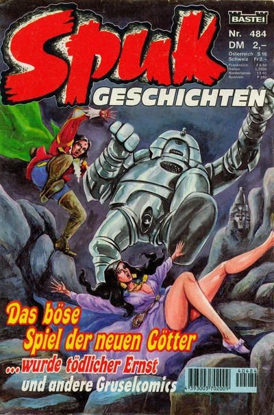 Cover of Das böse Spiel der neuen Götter