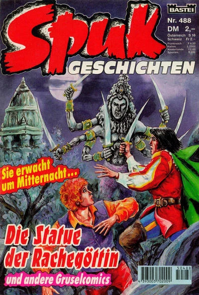 Cover of Die Statue der Rachegöttin