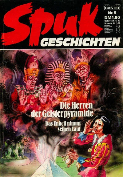 Cover of Die Herren der Geisterpyramide
