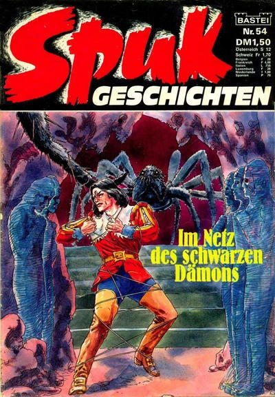 Cover of Im Netz des schwarzen Damons