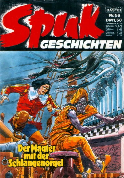 Cover of Der Magier mit der Schlangenorgel
