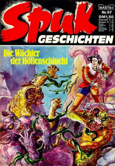 Cover of Die Wachter der Hollenschlucht