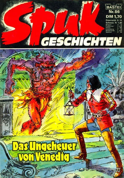Cover of Das Ungeheuer von Venedig