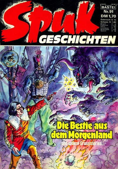 Cover of Die bestie aus dem Morgenland
