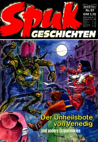 Cover of Der Unheilsbote von Venedig
