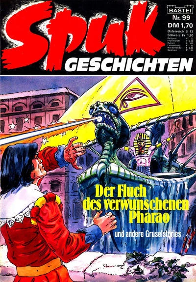 Cover of Der Fluch des verwunschenen Pharao