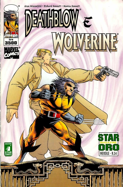 Cover of Deathblow e Wolverine