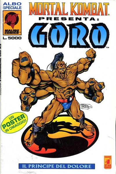 Cover of Mortal Kombat Presenta: Goro