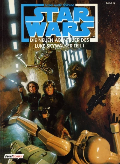 Cover of Die neuen Abenteuer des Luke Skywalker (Teil 1)