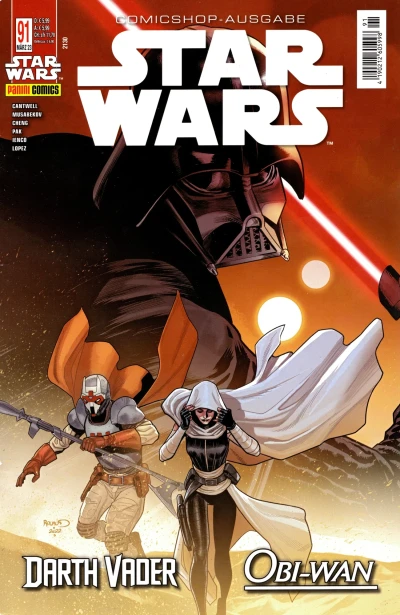 Cover of Obi-Wan/Darth Vader 4