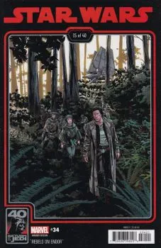 Cover of Chris Sprouse Return Of The Jedi 40th Anniversary Variant