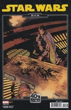 Cover of Chris Sprouse The Empire Strikes Back 40th anniversary Variant